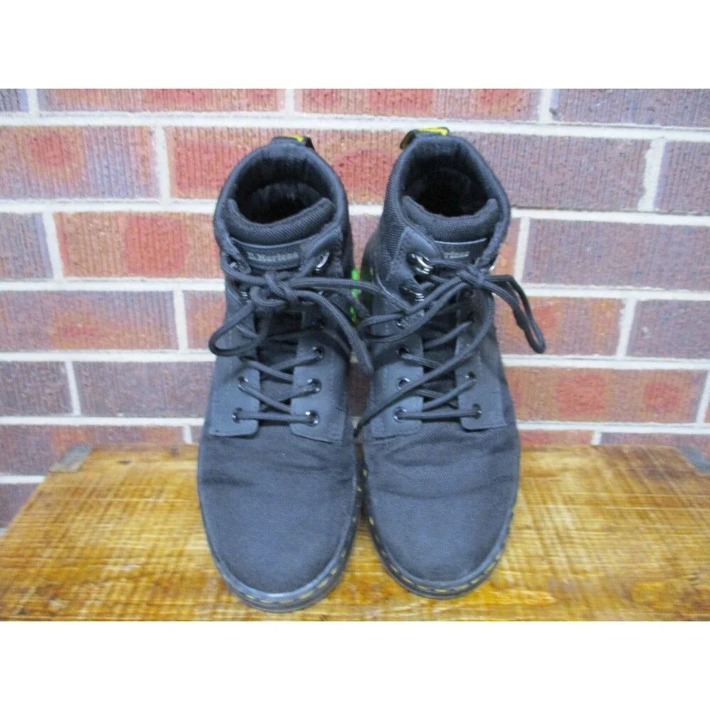Dr. Martens Mens 8 Rakim Utility Chukka Boots Black AirWair Shoes Womens 9